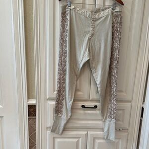 Magnolia Pearl Long Johns. Embroidered on the side.